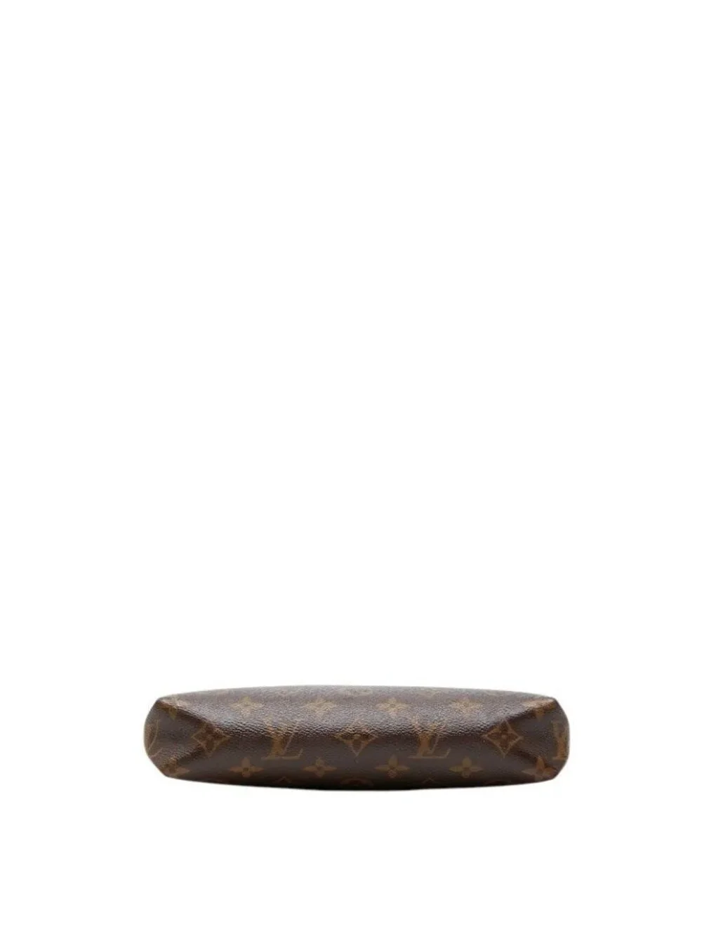 Louis Vuitton Monogram Pallas Clutch Chain 2-Way Shoulder Bag Brown Cerise